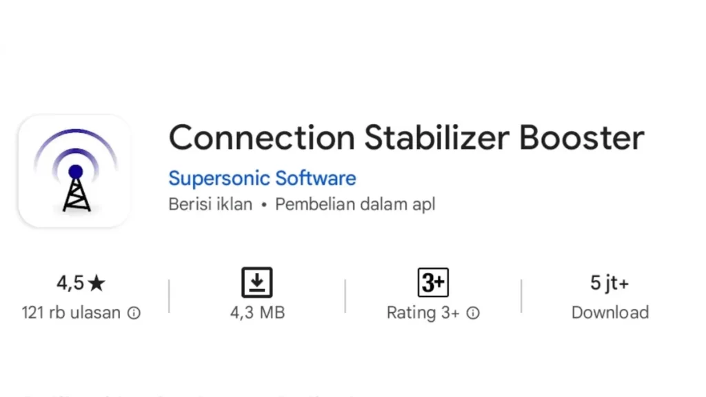 Aplikasi penguat sinyal HP