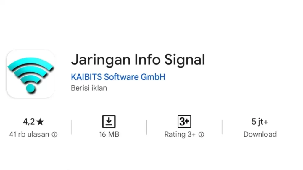 Aplikasi penguat sinyal HP