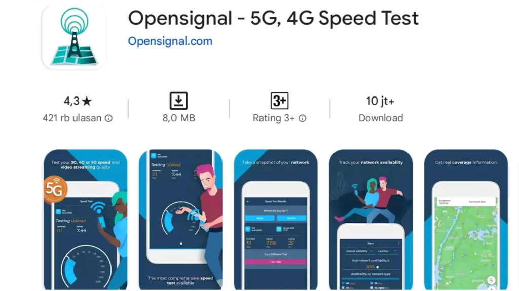 Aplikasi penguat sinyal HP