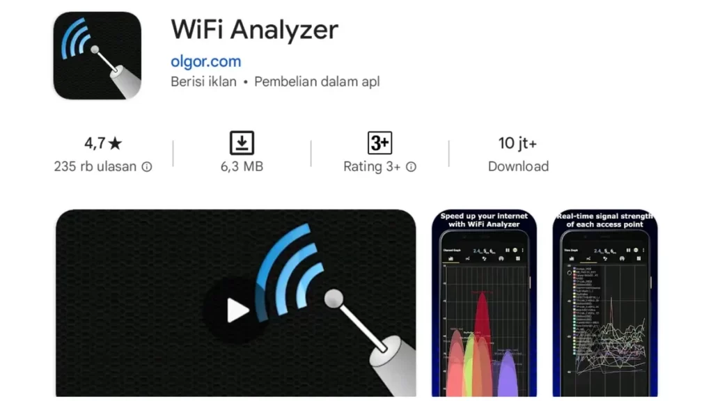 Aplikasi penguat sinyal HP