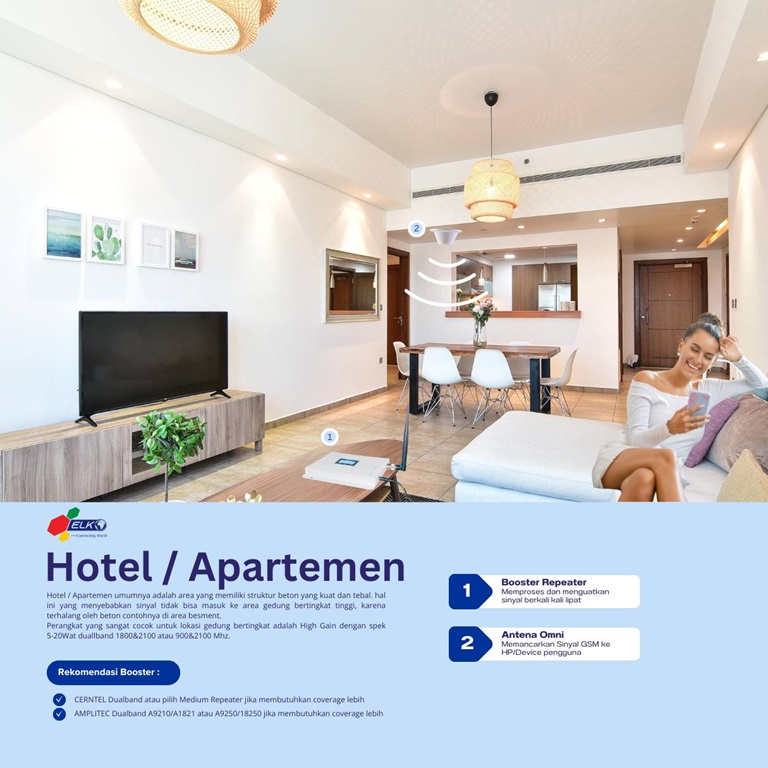 Alasan Sinyal HP Lemah di Apartemen Tingkat Atas dan Cara Mengatasinya.