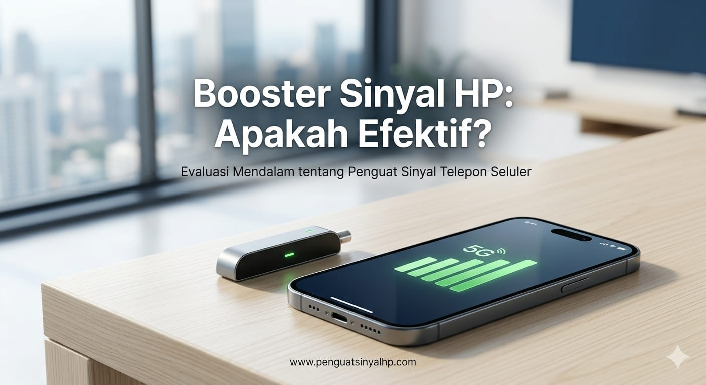 Booster Sinyal HP: Apakah Efektif? Ini Penjelasan Lengkapnya